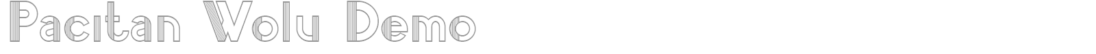 Pacitan font preview